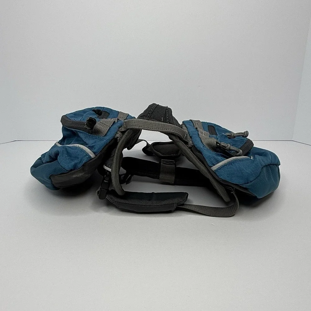 Ruffwear Approach Dog Pack Hiking Backpack Harness Blue Gray Size XXS